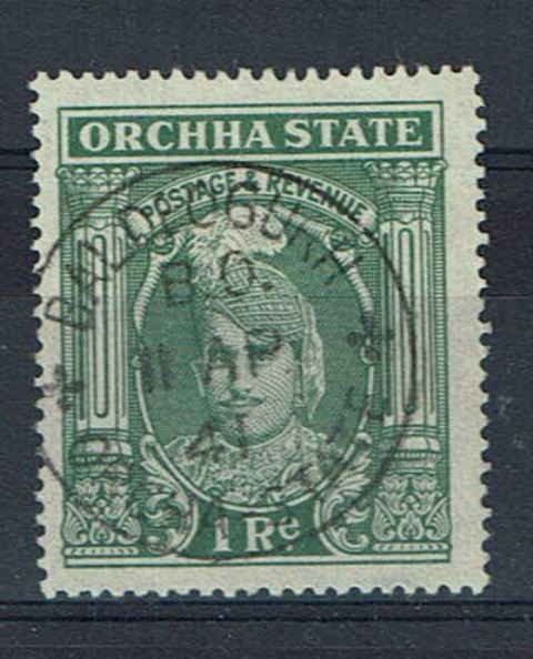 Image of Indian Feudatory States ~ Orchha SG 42 FU British Commonwealth Stamp